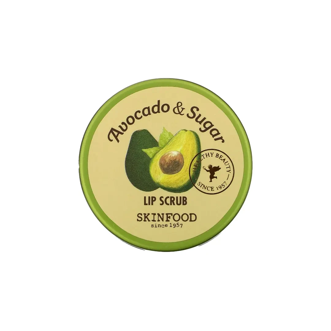 SKINFOOD Avocado & Sugar Lip Scrub 14g jar